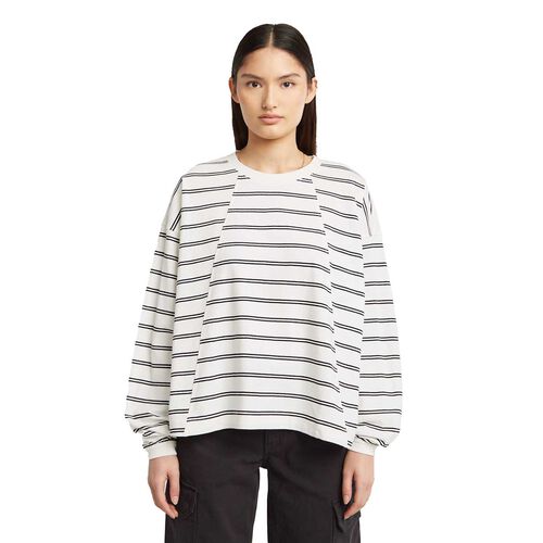 G-Star A Line Stripe Oversized Long Sleeve Tee